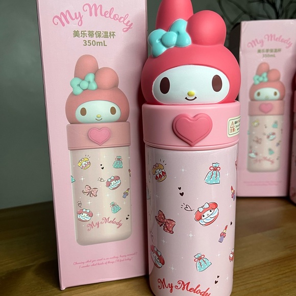 Sanrio Other - Sanrio My Melody Pink Bottle with Heart Design